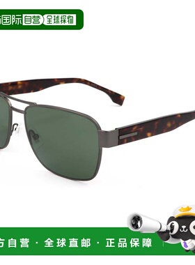 自营Hugo Boss Men's Ruthenium Havana 60mm Sunglasses - ruthe