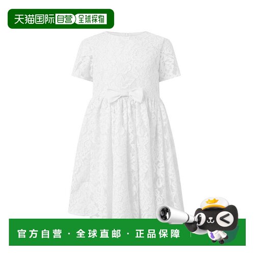 自营Rachel Riley Lace Party Dress - white 美国奥莱直发