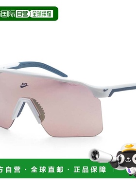 自营Nike Men's 61 mm White Sunglasses - matte summit white