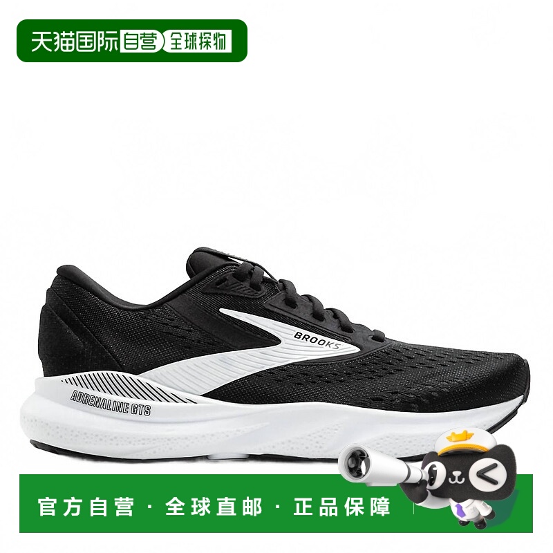 自营brooksMen's Adrenaline Gts 24 Wide Road Shoes In Black/w