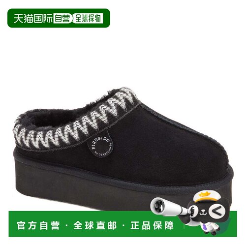 自营Fireside by Dearfoams Women's Queenstown Genuine Shearli