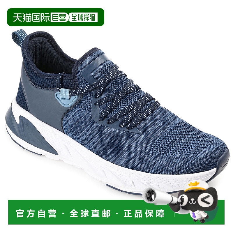 自营 Vance Co. Gibbs 针织运动休闲运动鞋 - 蓝色 美国奥莱直发