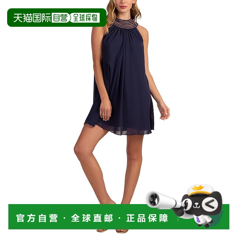 自营 Trina Turk Arias 连衣裙 - 蓝色 美国奥莱直发