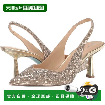 自营Blue by Betsey Johnson Clark Pump Women's  Light Gold Sp