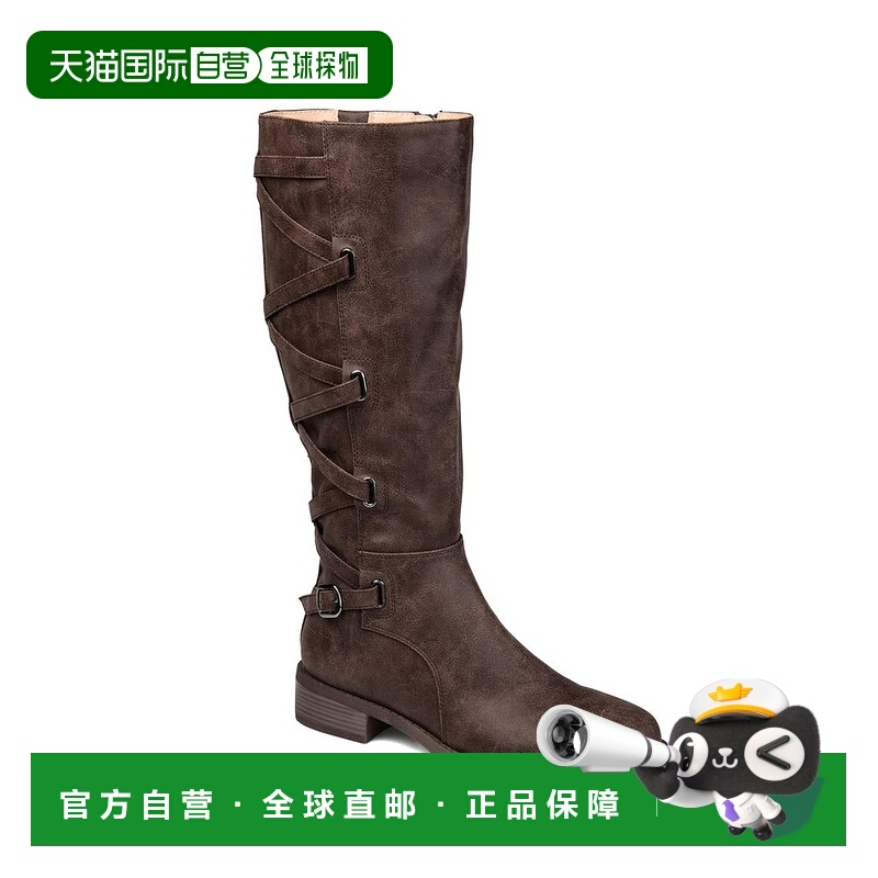 1h可退 【美国直邮】Journee Collection 女士宽小腿 Carly 靴子