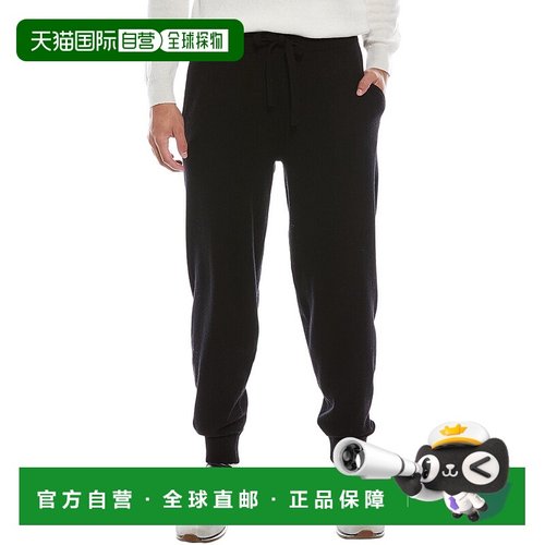自营Brodie Cashmere Wool & Cashmere-Blend Jogger - black 美