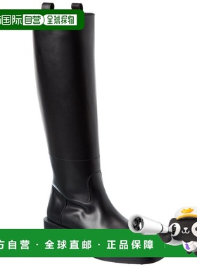 自营tod'sTOD’s Gomma 75 Leather Knee-High Boot - black 美国