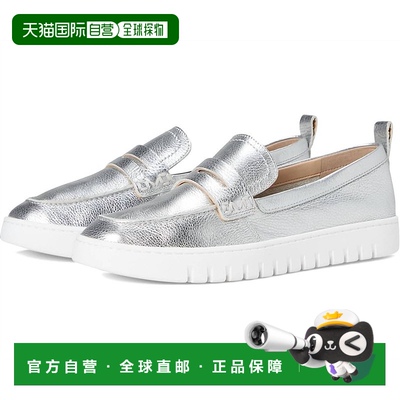自营 vionic上城区银色女士贷款 美国奥莱直发女鞋乐福鞋一脚蹬