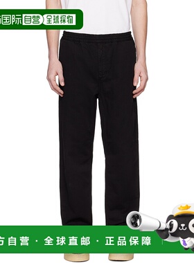 1h可退 香港直邮潮奢 CARHARTT WIP 男士 黑色 Flint 长裤 I02991