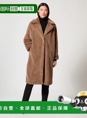 自营adrienne landauDelaney Teddy Coat - taupe 美国奥莱直发