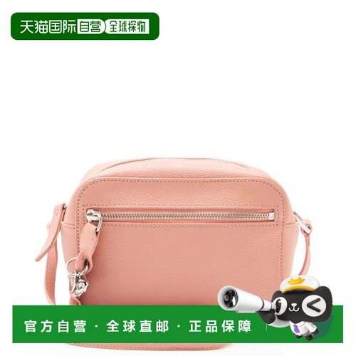 自营Alexander McQueen Leather Skull Camera Bag - pink 美国奥