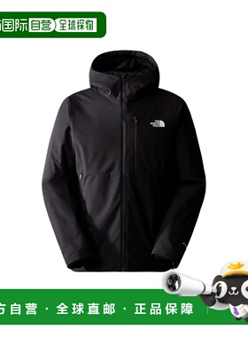 自营 The North Face Apex Elevation男式黑色隔热全拉链夹克SGN1