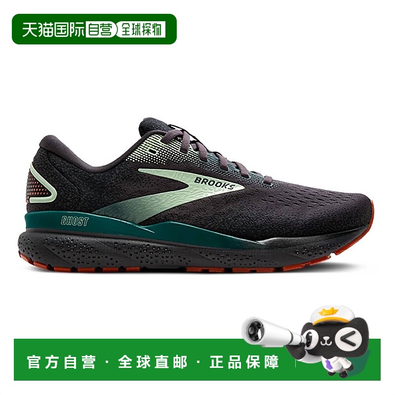 自营brooksMen's Ghost 16 Running Shoes In Blackened Pearl/ J