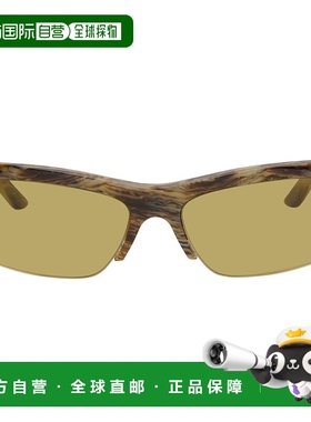 1h可退 香港直邮潮奢 RETROSUPERFUTURE 男士 棕色 Scatto 太阳镜