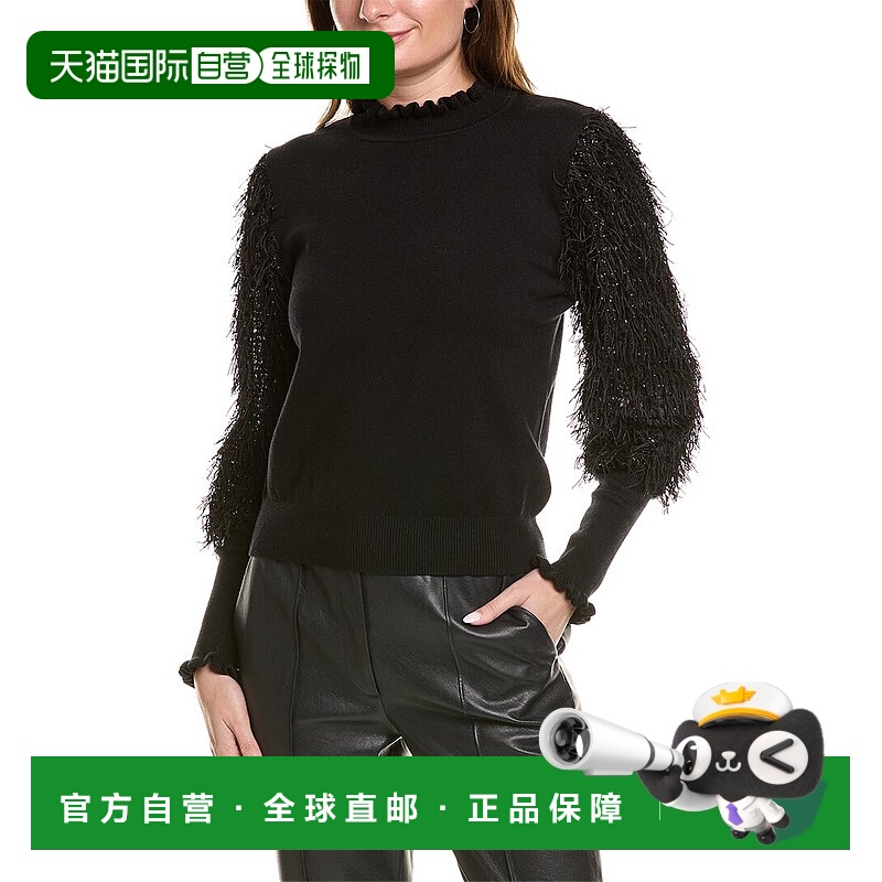 自营Gracia Fringe Top - black 美国奥莱直发