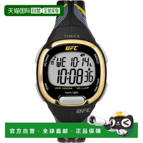 自营Timex UFC力量UFC Takedown手表-黑色 美国奥莱直发天美时