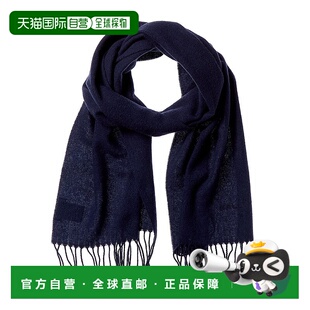 自营Bally Wool Scarf - black 美国奥莱直发围巾