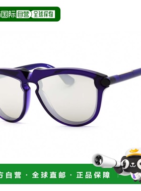 自营burberryBE4417U 41056G Violet/Light Grey Mirror Silver -