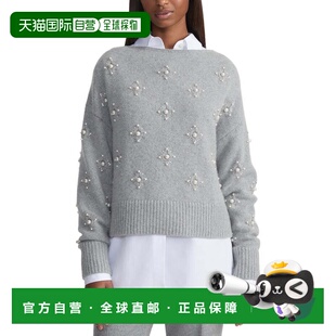 自营Lafayette 148 New York Hand-Beaded Pearlescent Wool & Ca