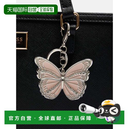 自营guessButterfly Bag Charm - rose gold 美国奥莱直发
