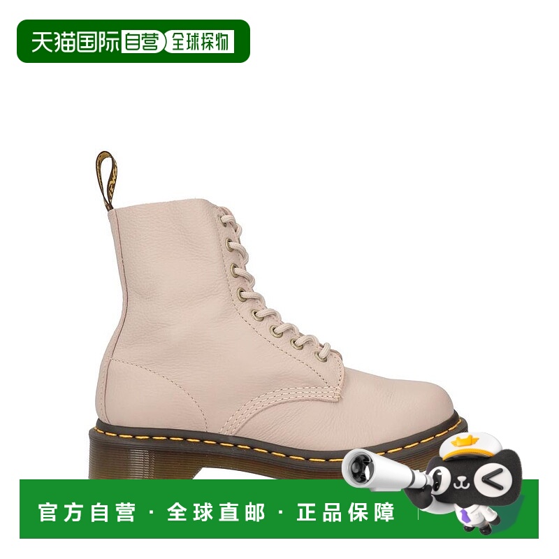 1h可退 【美国直邮】dr martens 系带踝靴 女鞋 时装靴 鹅卵石皮