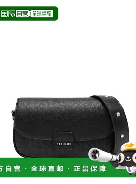自营Ted Baker Women's Rory Leather Crossbody Bag, Black - bl