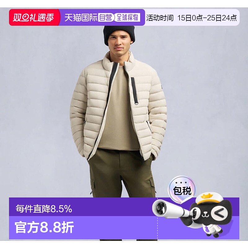 Moose Knuckles 男士LAKI JACKET长袖拉链立领羽绒服小剪刀