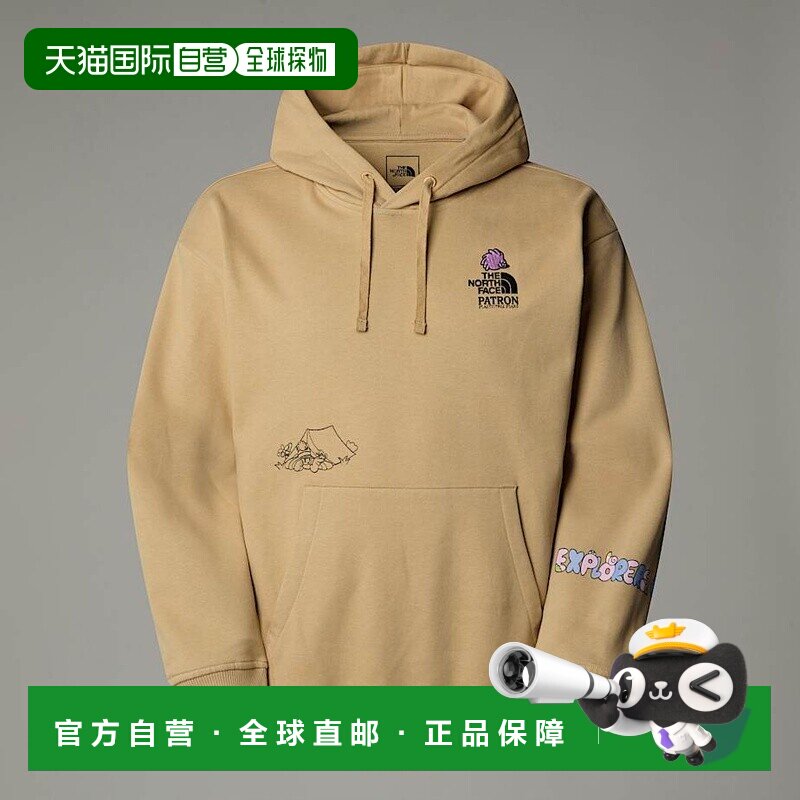 自营北面Mountain Cleanup 男女通用大连帽衫TheNorthFace卫衣