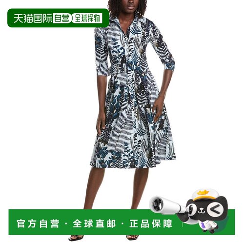自营Samantha Sung Audrey衬衣连衣裙-蓝色 美国奥莱直发