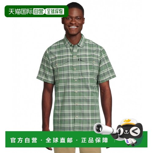 1h可退 美国直邮L.L.Bean SunSmart Cool Weave Woven Short Slee