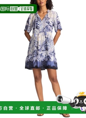 自营Johnny Was Azurra Dress - black 美国奥莱直发