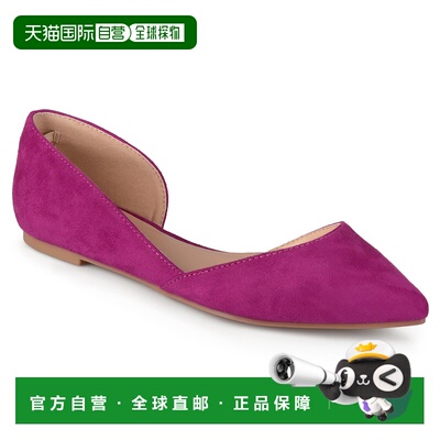 自营 Journee Collection 女式 Ester 平底鞋 梅花 美国奥莱直发