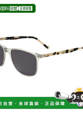 自营 Hackett男士55毫米红色太阳镜-灰色 美国奥莱直发