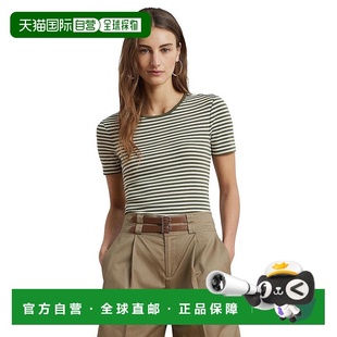 lauren ralph 女士 上装 1h可退 T恤短袖 美国直邮
