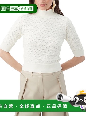 自营Trina Turk Mali Pullover - white 美国奥莱直发毛衣