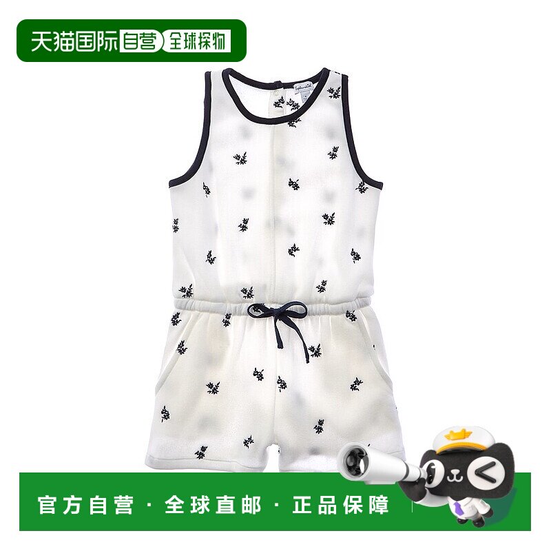 自营splendid华丽的Ditsy Bloom连体衣-白色 美国奥莱直发