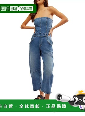 自营Women's Free People We The Free Je Suis Pret Jumpsuit Bl