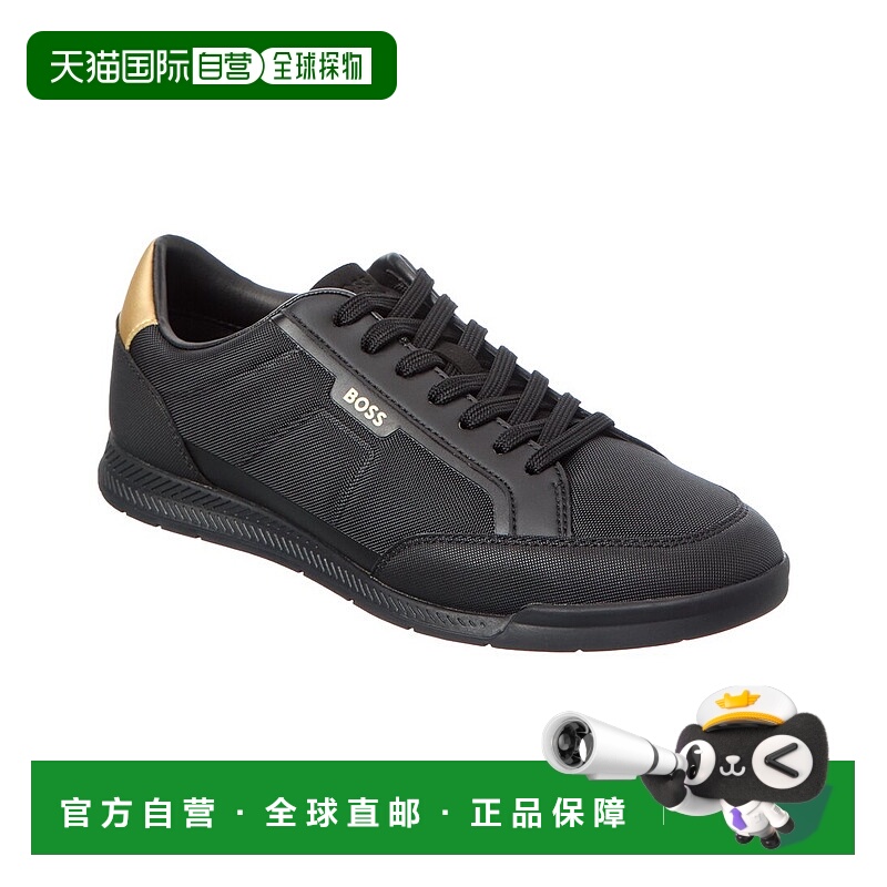 自营Hugo Boss Nitan Sneaker - black 美国奥莱直发男鞋