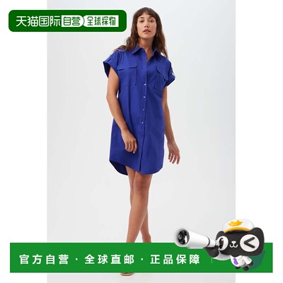 自营trina turk晚安短裤-连衣裙-cobalt Cove衬衫 美国奥莱直发