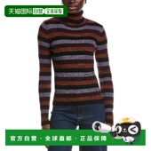 Sprayed Sweater Merino Rib 自营GANNI Back Wool Open multi