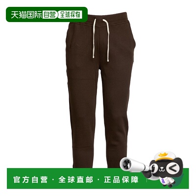 自营polo ralph laurenRl Fleece Jogging Pants - black 美国奥