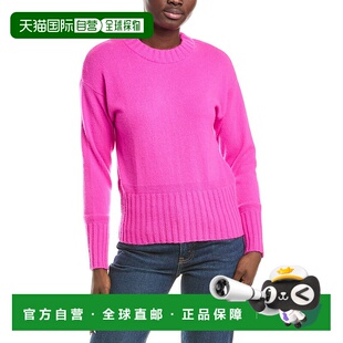 自营 brodie cashmere布罗迪羊绒艾菲羊绒毛衣-粉红色 美国奥莱直