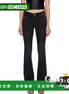 1h可退 香港直邮潮奢 Diesel 迪赛 女士 黑色 1969 D-Ebbey 牛仔