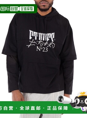 自营 Etudes The Pave N23有机棉连帽衫-黑色卫衣 美国直发奥莱