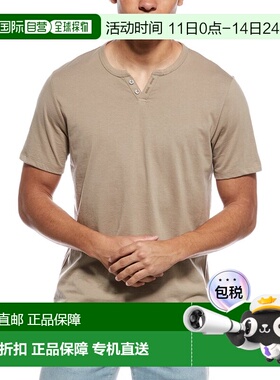 自营JOE'S Jeans Henley T-Shirt - tan 美国奥莱直发