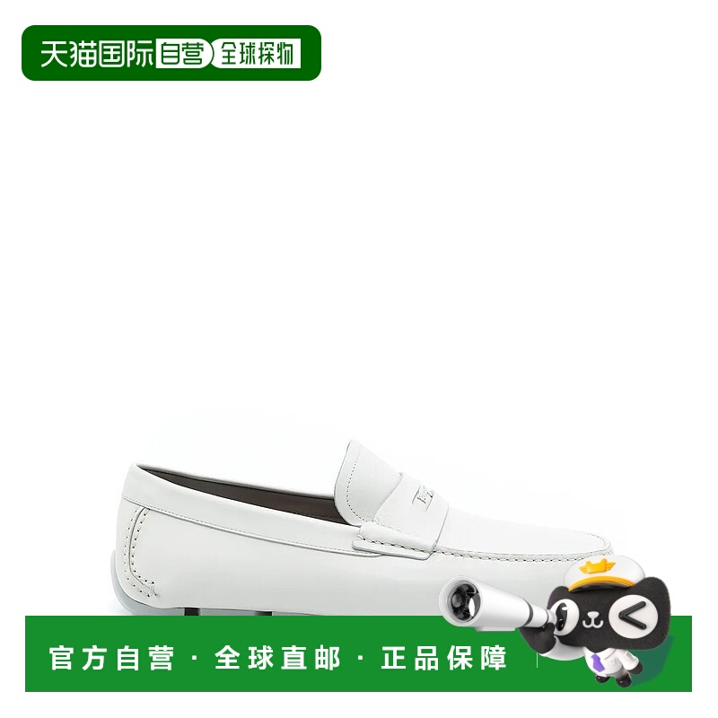 自营salvatore ferragamoFerragamo Penny-Slot Leather Driving