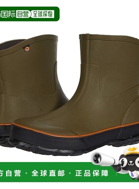 1h可退 香港直邮潮奢 bogs 男士 Digger Mid 雨靴 green绿色 舒适