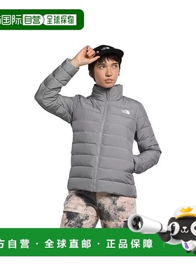 自营 The North Face Aconcagua 3羽绒服女式XS灰色全拉链经典APP