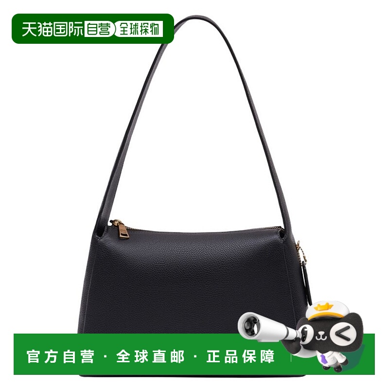 自营Lola Shoulder Bag - Coach - Leather - Black - black 美国