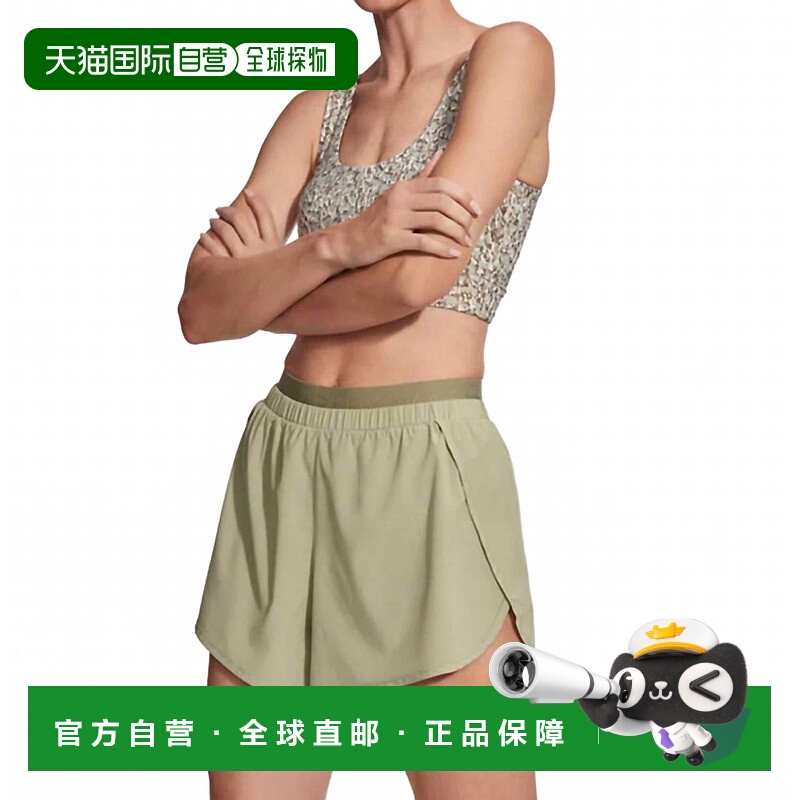 自营varleyRae Mid-Rise Running Short In Tea - tea 美国奥莱直